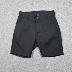 Origin Shorts Mens Size 30 Black Atomic Twill Chino Outdoor Travel USA Made